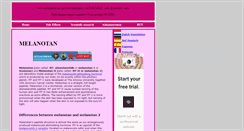 Desktop Screenshot of melanotan.eu